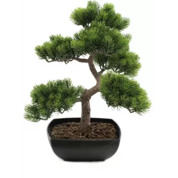 EUROPALMS Bonsai Pine Artificial Plant, 50 cm 82600110
