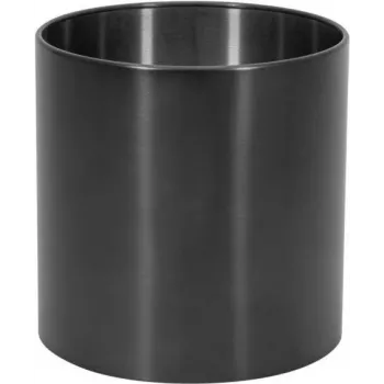 EUROPALMS STEELECHT-40 Nova Stainless Steel Plant Pot, Anthracite, Ø40cm 83011398