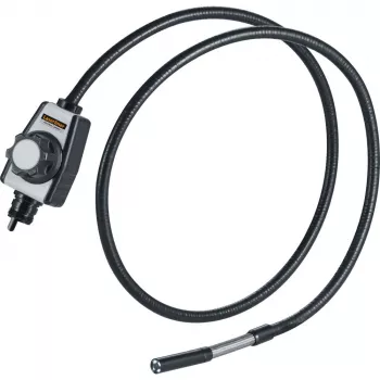 Laserliner ArcView Inspection Camera with 9 mm Flexible Probe, 640 x 480 Pixels, 67° Field of View, 100 cm Length, Black/White 082.214A