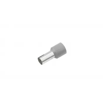 Cimco 187201 Ferrule 0.14 mm² Partially Insulated Grey 100 Pieces