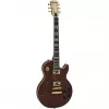 DIMAVERY LP-600 Electric Guitar, Brown 26215181