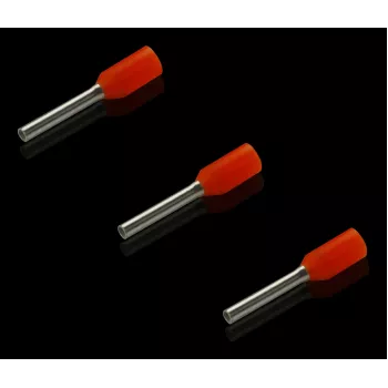 Rittal 4050760 Insulated Wire End Ferrule 0.5 mm² Orange 500 Pieces