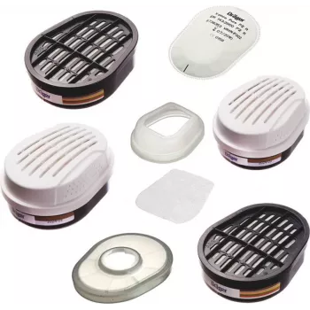 Dräger X-plore Bayonet Combination Filter A1B1E1K1 Hg P3 RD (2-Pack) 6738817
