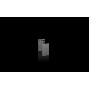 Rittal VX Side Base Panel Profile, 200 mm Height, for 300 mm Depth, RAL 9005 8660040