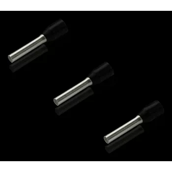 Rittal 4051647 Insulated Wire End Ferrule 1.5 mm² Black 1000 Pieces