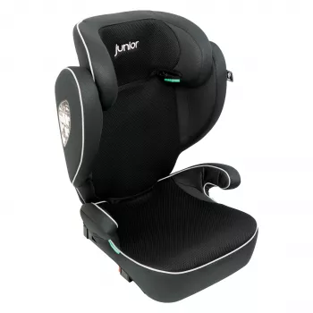 Petex Basic Plus 1600 Child Seat Black HDPE ECE R129 i-Size ISOFIX 100-150 cm