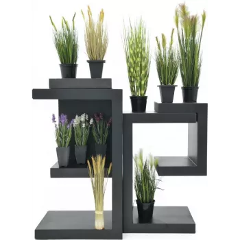 EUROPALMS Artificial Moor Grass in Decorative Pot, 60cm 82505862