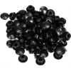 ACCESSORY Silicone Sealing Cap 8.5 mm Black, 100 pcs 60112480