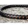 HellermannTyton 162-20200 Floor Cable Duct Black 1m PVC Self-Adhesive