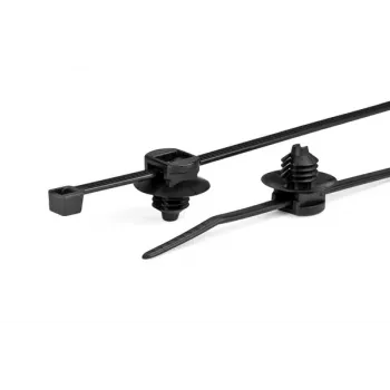 HellermannTyton T30LRFT6 Black Polyamide Cable Tie, 260mm x 3.3mm, 500-Pack 150-77932