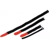 ACCESSORY Hook and Loop Cable Tie 25x300mm Black 10-Pack (30006030)