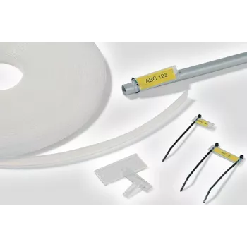 HellermannTyton HC12-52-PEUV-CL Heat Shrink Tubing, 2:1, Clear, 12.7 mm Supplied Inner Diameter, 1.2 m Length, 50 Pieces