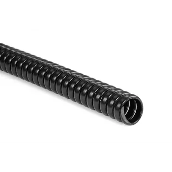 HellermannTyton SPS-30-PP-BK Spiral Wrap, Polypropylene, Black, 30 mm Outer Diameter, 25 m 162-10300