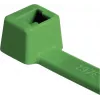 HellermannTyton T80R-N66-GN-C1 Standard Cable Tie, Internally Toothed, 210 mm x 4.6 mm, Green, 100 Pieces 116-08015