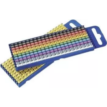 HellermannTyton WIC Clip-On Cable Marker Yellow 200 pcs. 561-01101