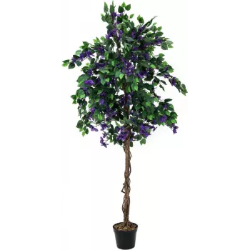 EUROPALMS Bougainvillea Lavender Artificial Plant 180cm 82507036