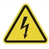 HellermannTyton Warning Sign Warning of Electrical Voltage WS1-A-150-YE (597-61200)