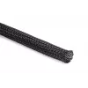 HellermannTyton Braided Sleeve, Polyester, Black, 21 mm, 10 m 170-80150