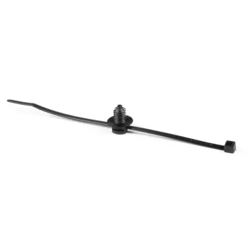 HellermannTyton T50RFT5-MC5-BK-D1 Cable Tie 200x4.6 mm Black 500 Pieces 156-00025