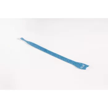 HellermannTyton TEXTIE-M Reusable Hook and Loop Cable Tie 200mm x 12.5mm Blue (10-Pack) 130-00018