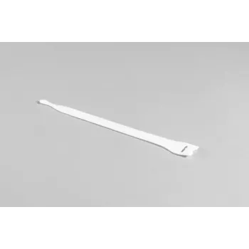HellermannTyton TEXTIE-M Hook and Loop Cable Tie 200mm x 12.5mm White 10-Pack (130-00021)