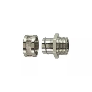 HellermannTyton SC40-FM-M40 Nickel-plated Brass Cable Gland M40 for 40mm SC Conduit