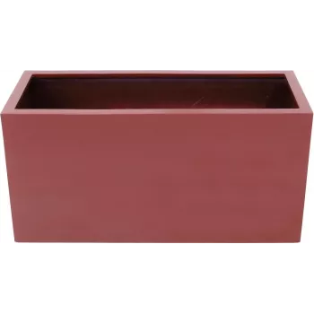 EUROPALMS Leichtsinn Cube-50 Red High-gloss Decorative Cube Made of Polystyrene 50 cm 83011873
