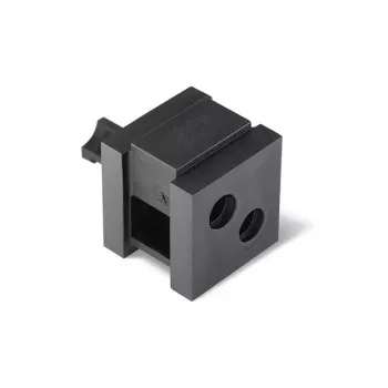 HellermannTyton VP-S_/6-7 Double Grommet, Halogen-Free TPE, Black, 20 Pieces (440-00020)