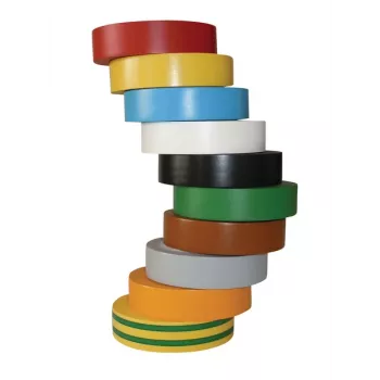 HellermannTyton Helagrip PVC Marker Sleeve Assortment, 10 Rolls, 15 mm Inner Diameter, 10 m Length, Multi-coloured (10 Colours) 710-00146