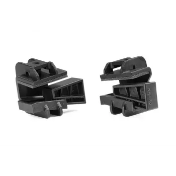 HellermannTyton 151-01188 Black Polyamide Screw Mount Base for Cable Ties, 28.6 mm, 200 Pieces