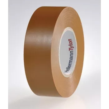 HellermannTyton 710-00158 PVC Insulation Tape, 19 mm x 20 m, Black