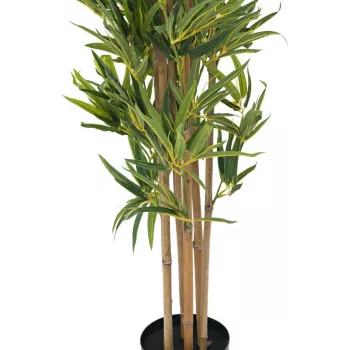 EUROPALMS Bamboo Deluxe, Artificial Plant, 180cm (82509167) - Artificial Bamboo Plant