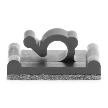 HellermannTyton MAGRA3 Magnetic Cable Clamp PA66 NdFeB Black 50 Pieces 151-04466
