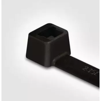 HellermannTyton T18I Cable Tie 140x2.5mm Black (100-Pack) 111-02360