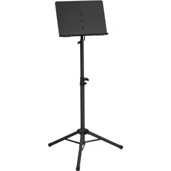Dimavery OP-1 Orchestra Music Stand, Black, Height-Adjustable 60-125 cm, Steel