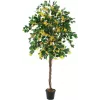 EUROPALMS Bougainvillea Artificial Plant, Yellow, 180 cm 82507081
