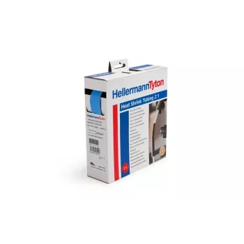 HellermannTyton HIS-PACK-4,8/2,4-BU Heat Shrink Tubing Blue 4.8mm 2:1 1.2m