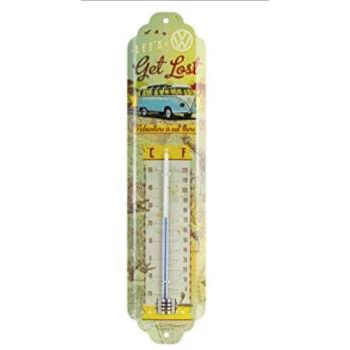 TFA Dostmann Nostalgic Art VW Bulli Thermometer Yellow 12.2060.11