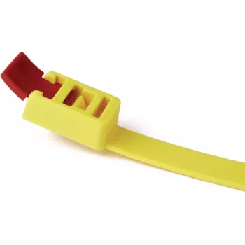 HellermannTyton SpeedyTie Reusable Cable Tie 750x13mm Yellow 5-Pack 115-00001