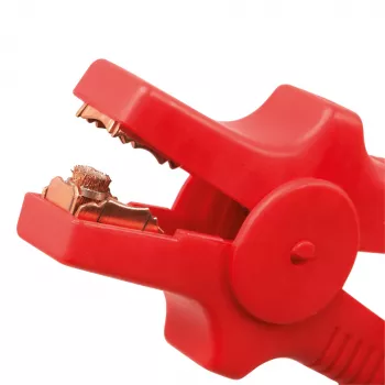 AEG SP 16 Jump Lead 20.8 mm² Copper-Coated Aluminium 3 m with Plastic Clamps and Protection Circuit 97215