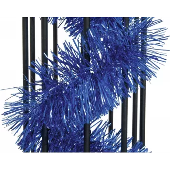EUROPALMS Metallic Garland, Blue, 12.5 x 270 cm 8350054D