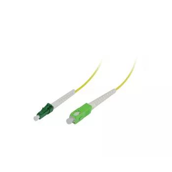 SYNERGY21 10m LC/APC to SC Single-Mode OS2 Fibre Optic Patch Cable, 9/125µm, G.657.A2, Yellow S215747