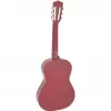 Dimavery AC-303 Concert Guitar 1/2 Size Red with Gig Bag, Tuner, Plectrums and Strap for Beginners