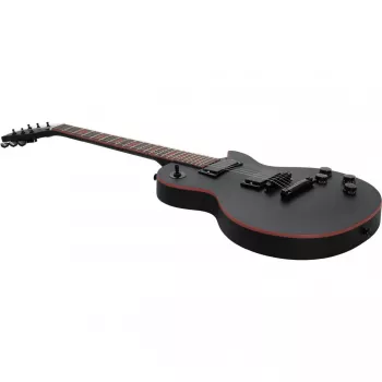 DIMAVERY LP-800 Electric Guitar, Matte Black 26219400