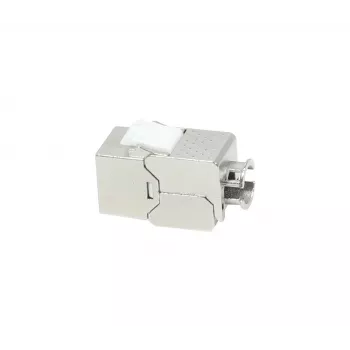 SYNERGY21 S216378V3 CAT8.1 RJ45 Keystone Module, Slim-line Short, GHMT-certified, White