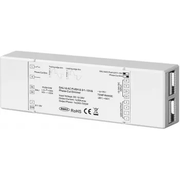 SYNERGY21 S21-LED-SR000127 RF LED Controller for Single-Colour LED Strips, White