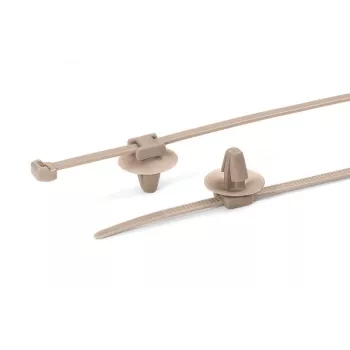 HellermannTyton 156-01091 PT2AP2SFT6.5-PEEK-BGE Cable Tie 145 mm 3.4 mm Beige (1 pc.)