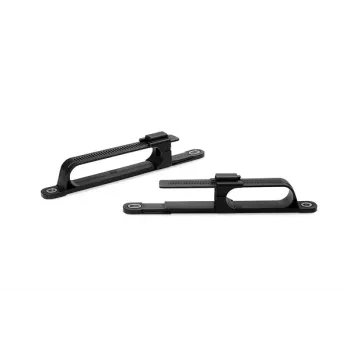 HellermannTyton SRC150M8-PA6GF30-BK Screw Cable Clip, Black, Max. Bundle 29 mm, M8 Thread 156-02742