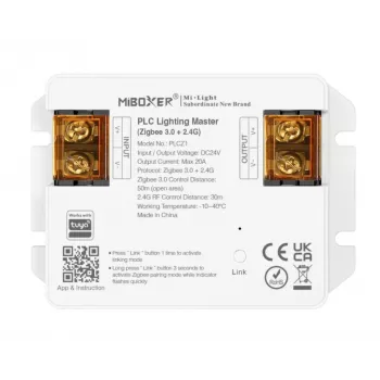 Miboxer PLCZ1 Zigbee 3.0 + 2.4G MiLight/Miboxer light master controller