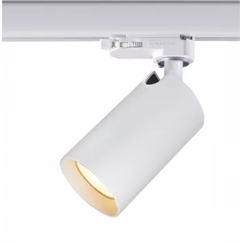 SYNERGY21 LED track spotlight for 3-Phase track, VLH series, GU10, white S21-LED-Z26056
